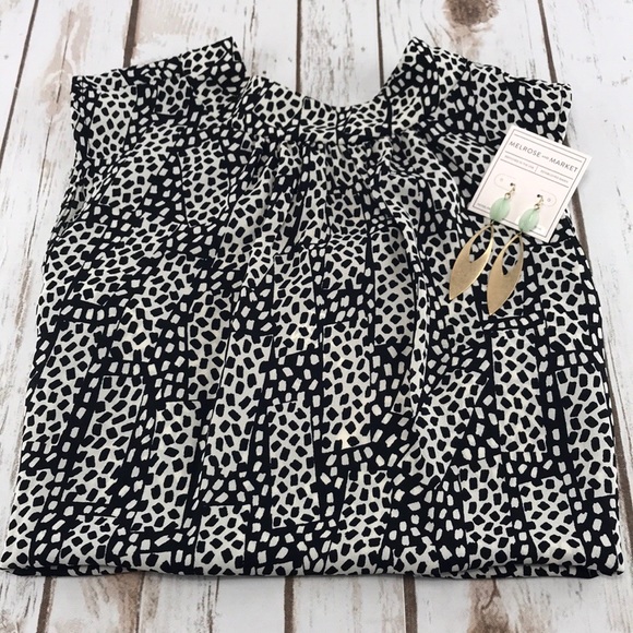 ✨ Who What Wear Polka Dot Sleeveless Blouse - Picture 5 of 8